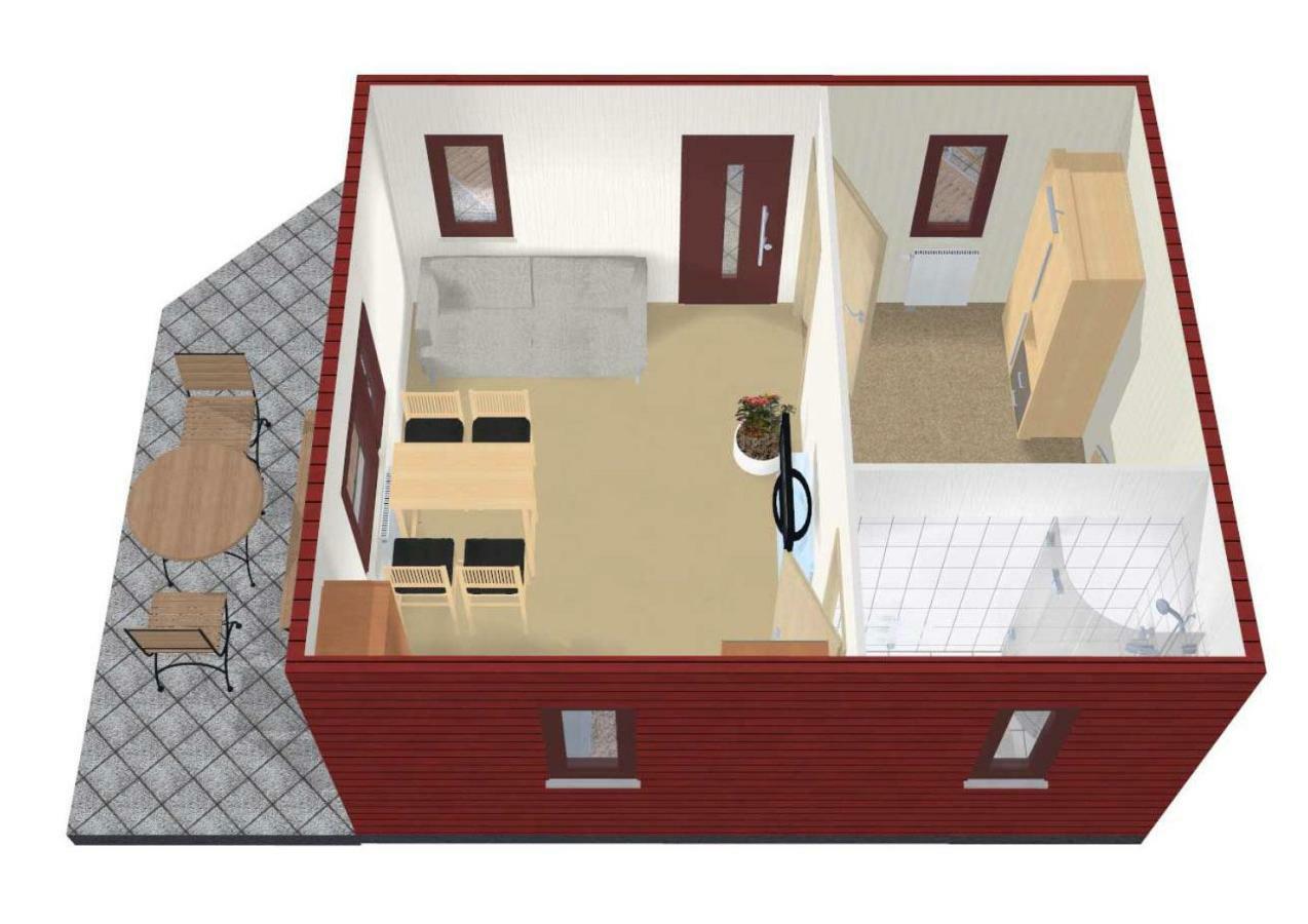Ferienhaus Natura Neuruppin Luaran gambar